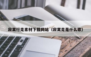清徐寂寞行走素材下载网站（寂寞走是什么歌）